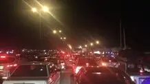 ترافیک سنگین در جاده های مازندران