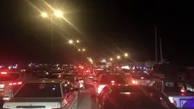 ترافیک سنگین در جاده های مازندران