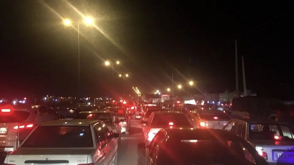 ترافیک سنگین در جاده های مازندران