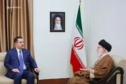 دیدار نخست وزیر عراق با رهبر انقلاب

