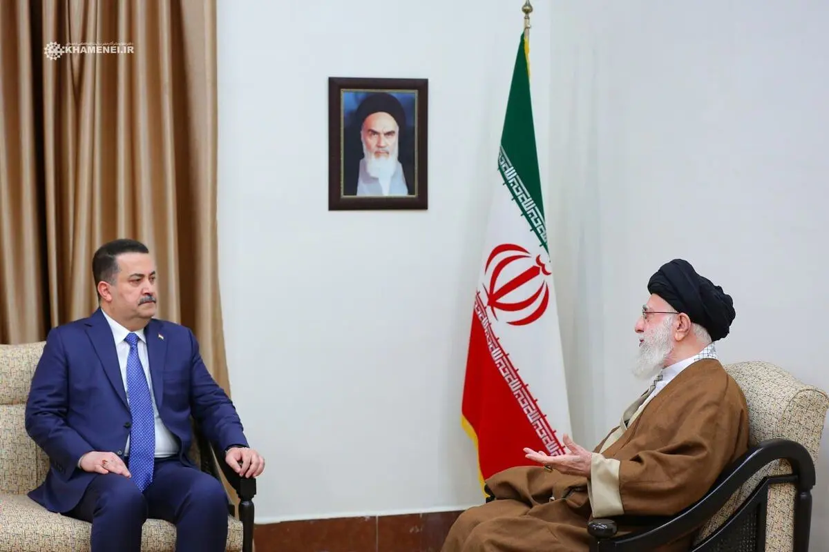 دیدار نخست وزیر عراق با رهبر انقلاب

