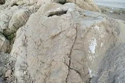 کتیبه دوره ساسانی تخریب شد 