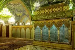 چراغ های حرم حضرت زینب خاموش شد 