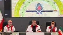 نجات یک کوهنورد مصدوم در ارتفاعات قله دماوند توسط نیروهای هلال احمر + ویدئو