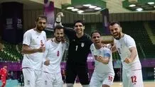 نتیجه بازی فوتسال ایران تاجیکستان/ تیم ملی فوتسال به نیمه نهایی صعود کرد