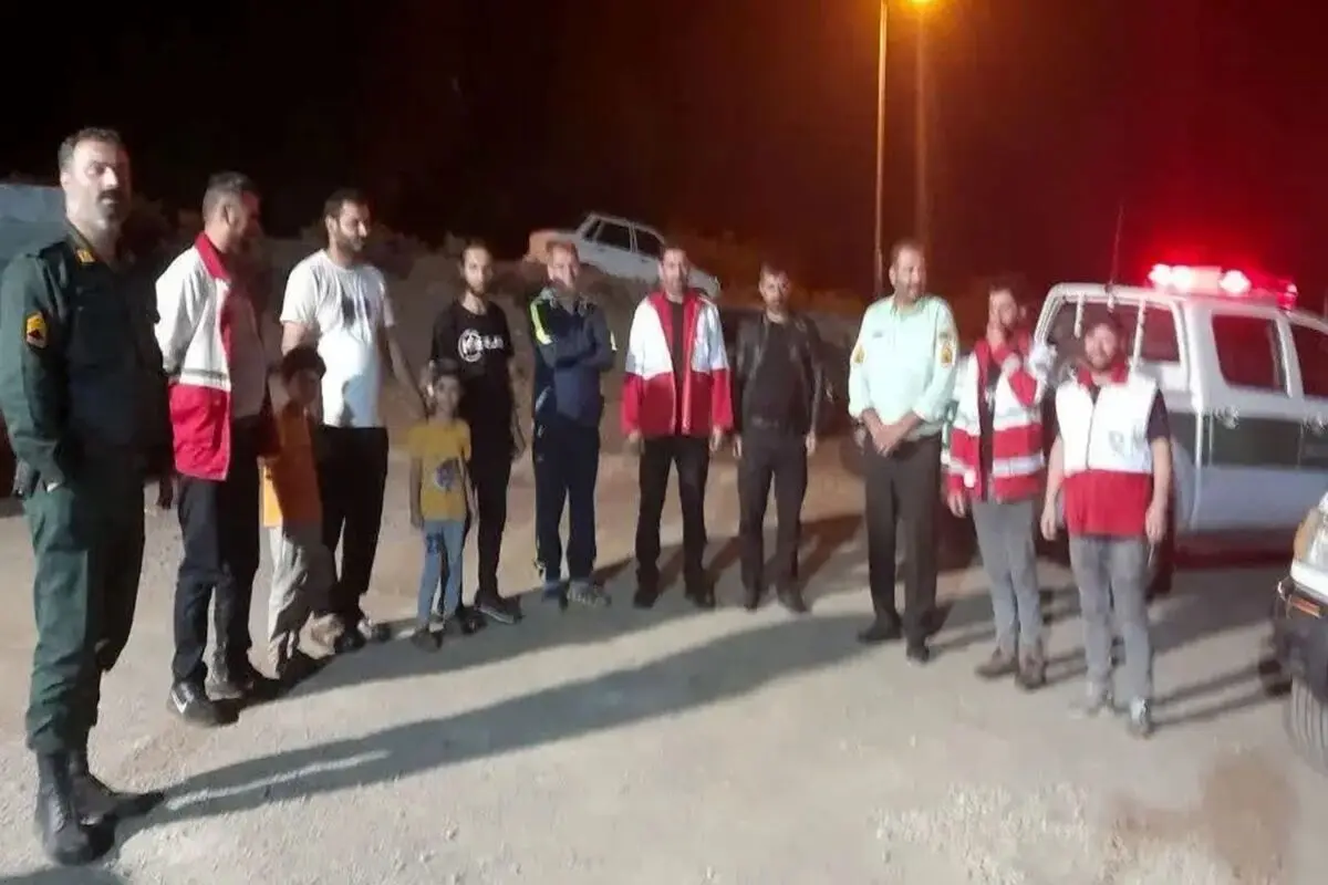 نجات خانواده اهل عسلویه از جنگل‌های دیلمان توسط پلیس سیاهکل