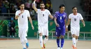  صعود تیم ملی فوتسال به مرحله نیمه‌نهایی