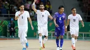  صعود تیم ملی فوتسال به مرحله نیمه‌نهایی
