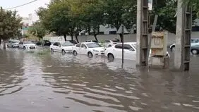 هشدار آبگرفتگی معابر در چالوس جدی است
