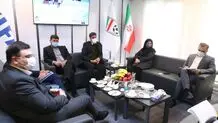 حضور اعضای هیئت رئیسه فدراسیون فوتبال در مجلس