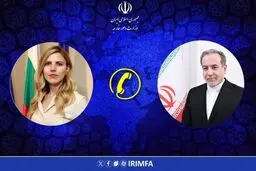 عراقچی در تماس تلفنی با همتای بلغارستانی: مشارکت با آمریکا مصداق تجاوز است