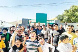 دانش‌آموزان مدرسه ‌گرمابسرد از تحصیل جا نماندند
