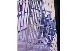 همکاری و مساعدت زندان در مورد جواد روحی/ ملاقات حضوری مرحوم روحی با پدر و مادرش در روز چهارشنبه ۸ شهریور/ ویدئو