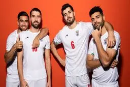 عکس بازیکنان تیم ملی پیش از  رویارویی با قطر