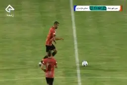 گل اول مس شهر بابک به نساجی+ ویدئو