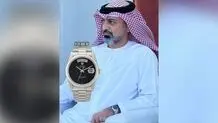 زمان طلایی شاهزاده اماراتی؛ ساعتی به ارزش ۱۰ میلیارد تومان!