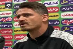 وریا غفوری: ساپینتو در حالت عصبانیت حرف زده است+ ویدئو