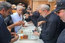 عکسی از آخرین سفر علی لاریجانی به نجف 