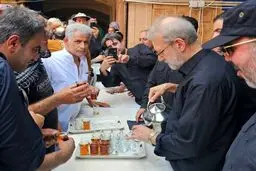 عکسی از آخرین سفر علی لاریجانی به نجف 